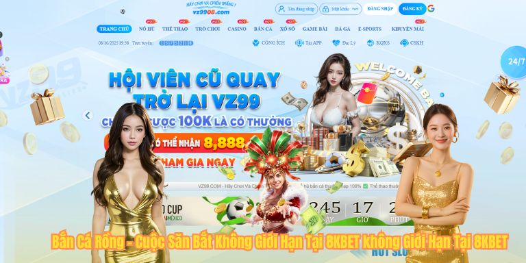 Bắn Cá Rồng – Cuộc Săn Bắt Không Giới Hạn Tại 8KBET không Giới Hạn Tại 8KBET Bắn Cá Rồng – Cuộc Săn Bắt Không Giới Hạn Tại 8KBET