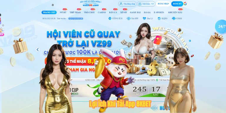 Lợi Ích Khi Tải App 8KBET