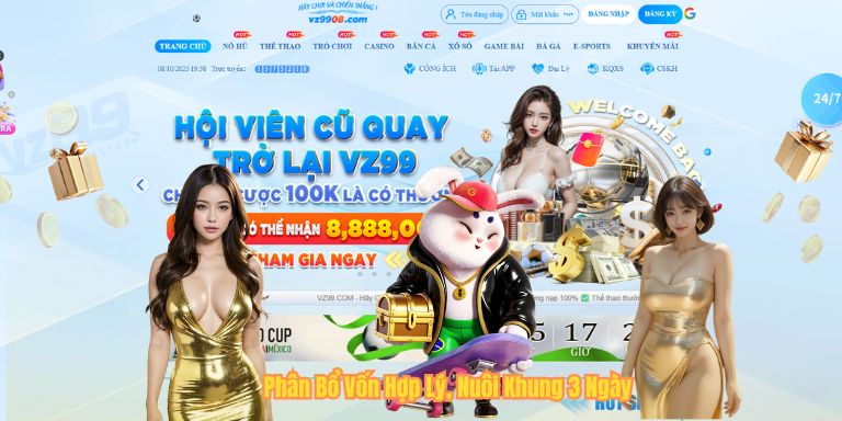 Phân Bổ Vốn Hợp Lý, Nuôi Khung 3 Ngày